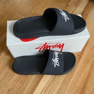 Stussy / Benassi Nike slides